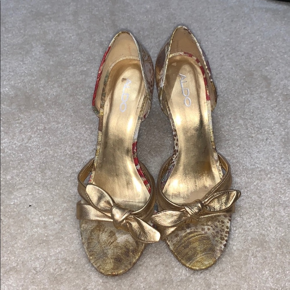 Gold Sandals
